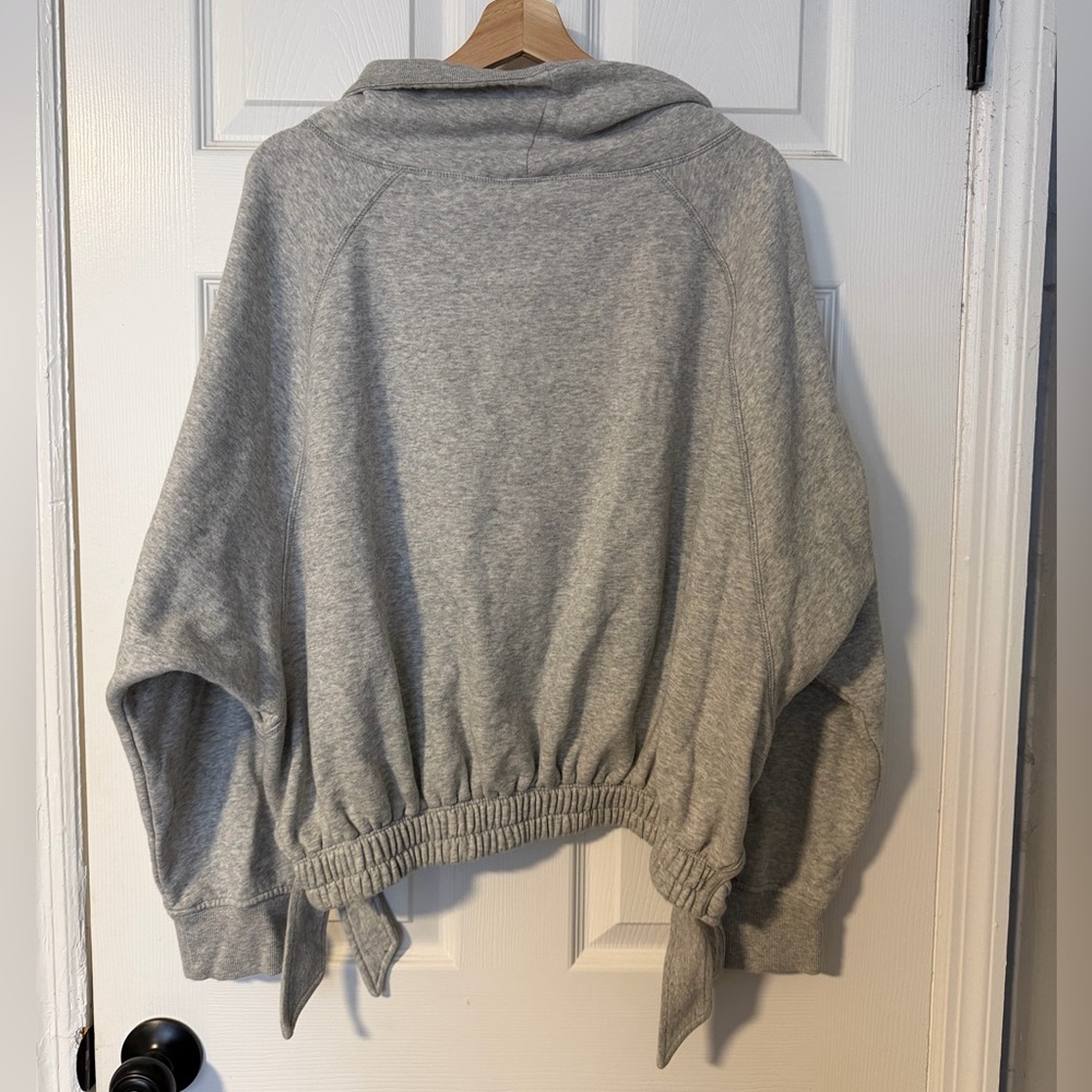 Daily Practice by Anthropologie Long-Sleeve Funnel Neck Sweatshirt - Picture 6 of 7